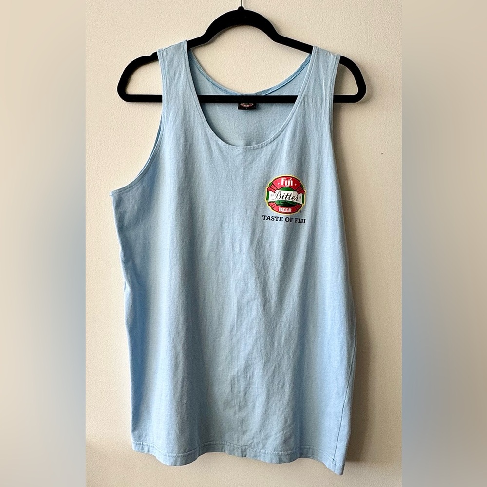 Fiji Bitter Beer Light Blue Tank Top